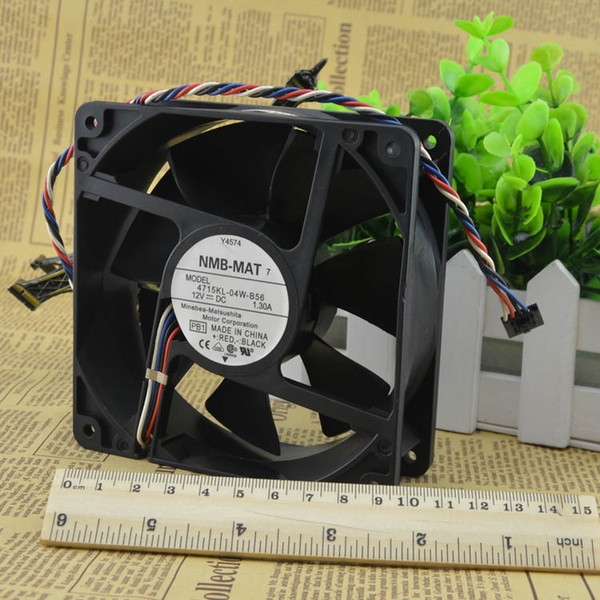 For Original NMB 12cm 12V S7 S9 Dell Y4574 4715KL-04W-B56 Ant Fan