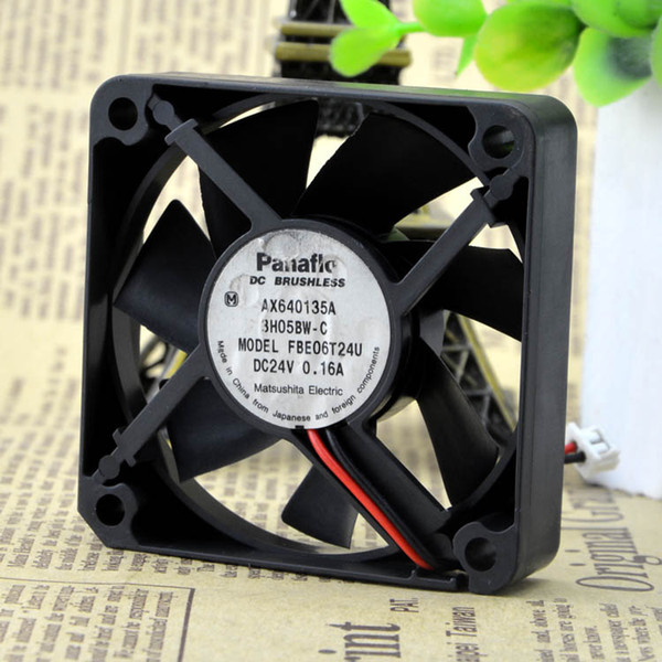 For NMB-MAT AX640182 FBE06T24U 6cm 24V 0.16A 6CM Fan