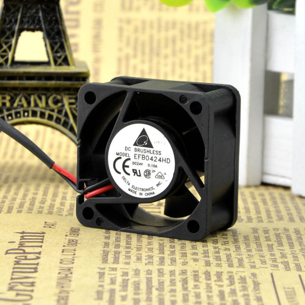 For Delta EFB0424HD 4020 24V 0.1A 4cm / 4CM double ball inverter fan