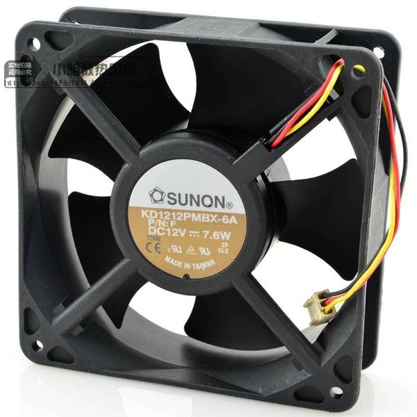 For all new genuine authentic 12038 axial flow chassis cooling fan KD1212PMBX-6A 12V 7.6W