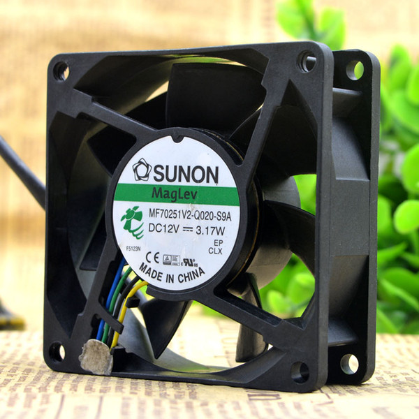 For SUNON MF70251V2-Q020-S9A 12V 3.17W 7cm 7025 chassis CPU fan