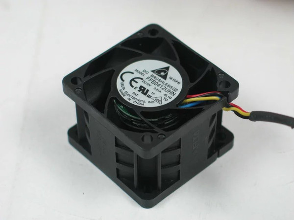 Delta FFB0412UHN -8L1M DC 12V 0.81A 4-wire 4-pin connector 40x40x28mm Server Square Cooling Fan