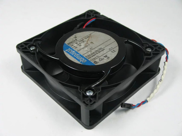 ebmpapst DV5214N DV5214 N DC 24V 18.5W 2-wire 2-pin connector 110mm 127x127x38mm Server Square Cooling Fan