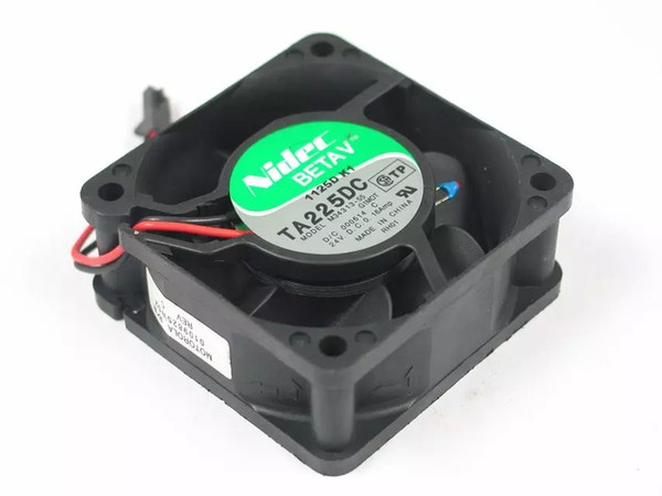 Free Shipping For Nidec M34313-55, G1MOT TA225DC DC 24V 0.16A 2-wire 2-Pin connector 50mm 60X60X25mm Server Square Cooling Fan