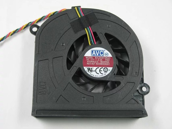 AVC BAZA0819R2H P001 DC 12V 0.3A 4-wire 4-pin connector 70mm Server Laptop Cooling fan