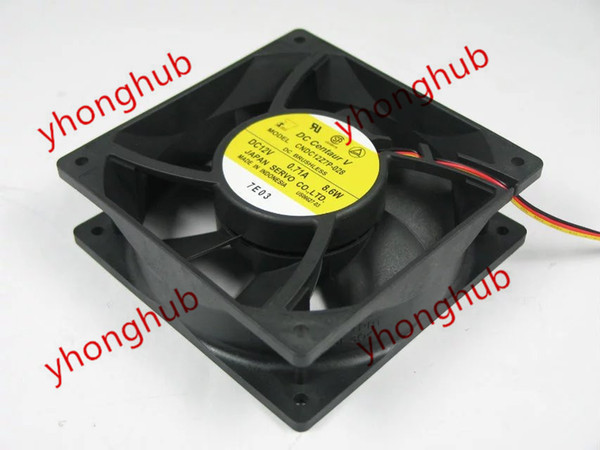 SERVO CNDC12Z7P-028 DC 12V 0.71A 8.6W 120X120X38mm Server Square Fan