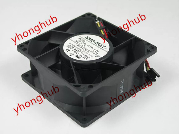 NMB-MAT 3615RL-05W-B49 EQ2 DC 24V 0.73A 90X90X38mm Server Square Fan