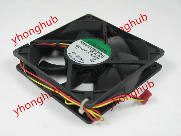 SUNON PMD1212PTB3-A (2).R.GN DC 12V 6.5W 3-wire 120X120X25mm Server Square Fan