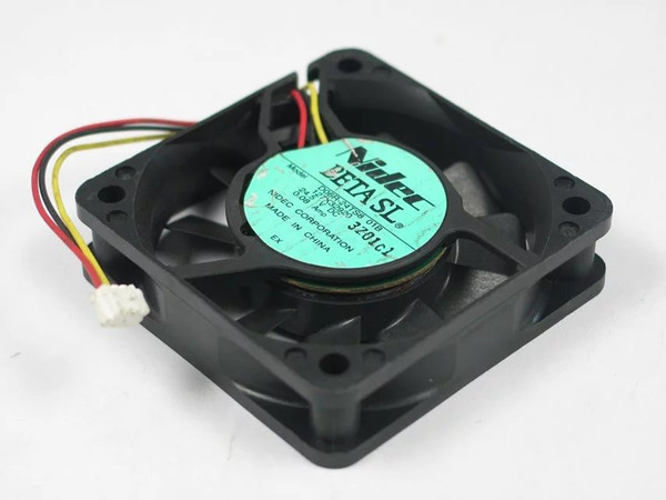 Free Shipping For Nidec D06R-24TS8, 01B DC 24.5V 0.08Amp 3-wire 3-pin connector 60mm 60X60X15mm Server Square Cooling Fan