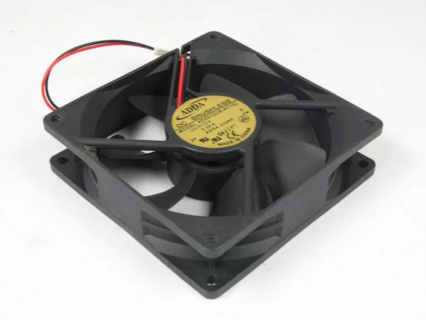 ADDA AD0912US-A71GL DC 12V 0.39A 2-wire 2-pin connector 90mm 90X90X25mm Server Square Cooling fan