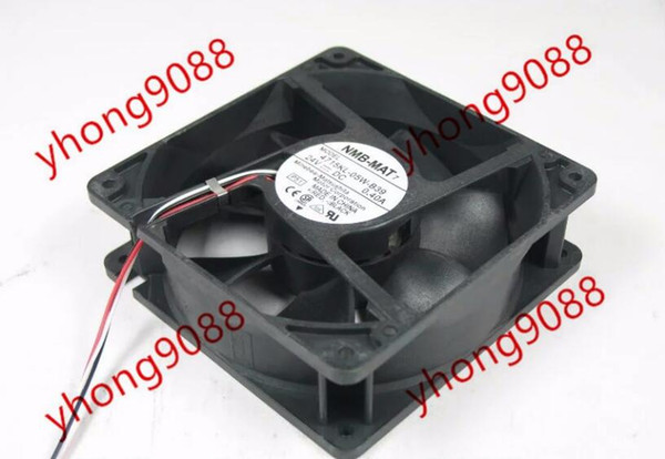 NMB 4715KL-05W-B39 P51 DC 24V 0.40A 3-wire 3-pin connector 120x120x38mm Server Square Cooling Fan