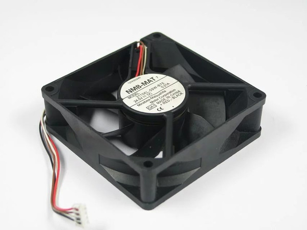 NMB 3110KL-09W-B75, GA1 DC 24.5V 0.21A 4-wire 4-pin connector 80mm 80x80x25mm Server Square Cooling Fan