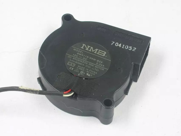 Free Shipping For NMB BM5115 -04W-B59 LA1 DC 12V 0.24A 3-wire 3-pin connector 50mm 50x50x15mm Server Blower cooling fan