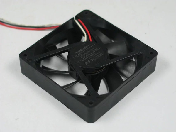 NMB 2806RL-09W-B19 DC 7V 0.08A 3-wire 3-pin connector 70X70X15mm Server Square Cooling Fan