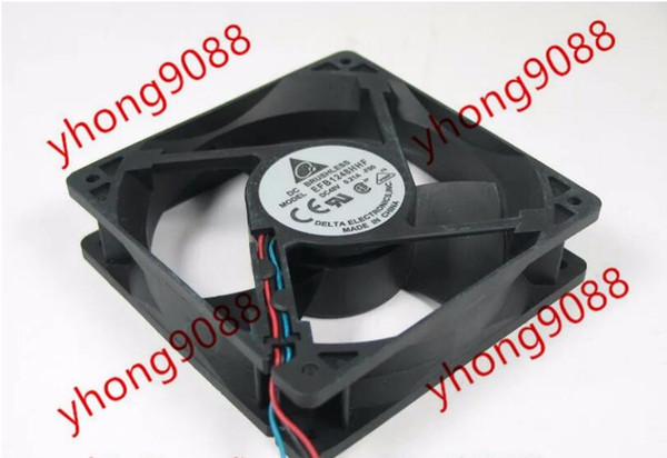 Delta EFB1248HHF -F00 DC 48V 0.21A 3-wire 120x120x32mm Server Square Cooling Fan