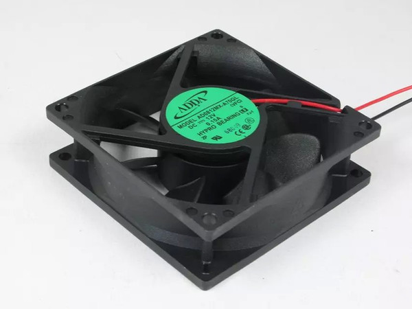 ADDA AD0812MX-A70GL (VFC), DC 12V 0.15A 2-wire 2-pin connector 80mm 80x80x25mm Server Square Cooling fan