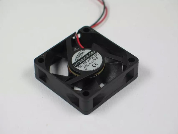 ADDA AD3505DB-G50 DC 5V 0.06A 2-wire 2-pin connector 70mm 35x35x10mm Server Square Cooling fan