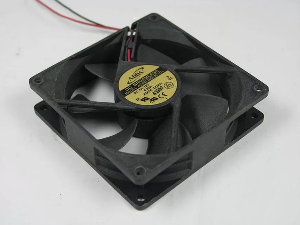 AD0912UB-A71GL DC 12V 0.39A 2-wire 2-pin connector 80mm 90X90X25mm Server Square Cooling Fan