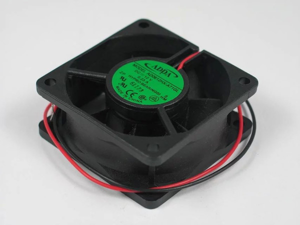 ADDA AD0612HX-A71GL DC 12V 0.23A 2-wire 6mm 60x60x25mm Server Square Cooling Fan