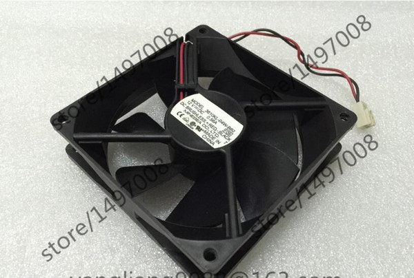 NMB 3610KL-04W-B60, F09 DC 12V 0.56A 2-wire 2-pin connector 90mm 92x92x25mm Server Cooling Square fan