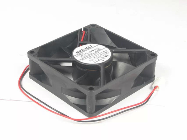 Free Shipping For NMB 3110KL-05W-B20 L00 DC 24V 0.09A 2-wire 2-pin connector 80mm 80x80x25mm Server Square fan