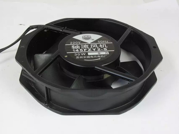 Free Shipping For CHANG CHENG 145FZY2-S AC 220V 0.15A 2-wire 110mm 172x152x41mm Server Cooling Round fan