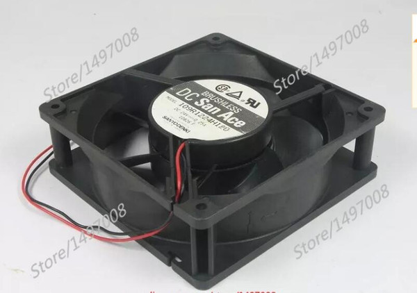 Free Shipping For SANYO 109R1224H120 DC 24V 0.25A 2-wire 2-pin connector 110mm 120x120x38mm Server Square fan