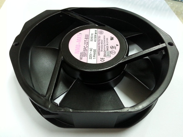 Free Shipping For NMB 5915PC-22T-B30 B00 AC 220V 40/38W 2-pin 172x172x38mm Server Round fan