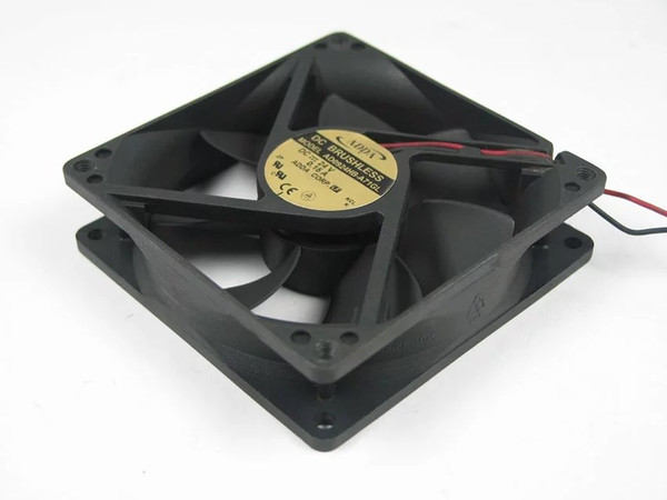 ADDA AD0924HB-A71GL DC 24V 0.15A 2-wire 90mm 90X90X25mm Server Square Cooling Fan