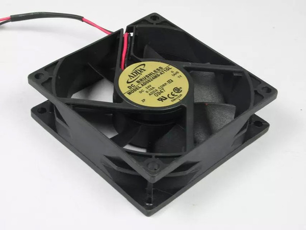 Free Shipping For ADDA AD0824MS-A71GL G(AH) DC 24V 0.10A 2-wire 2-pin connector 80mm 80X80X25mm Server Square Cooling fan