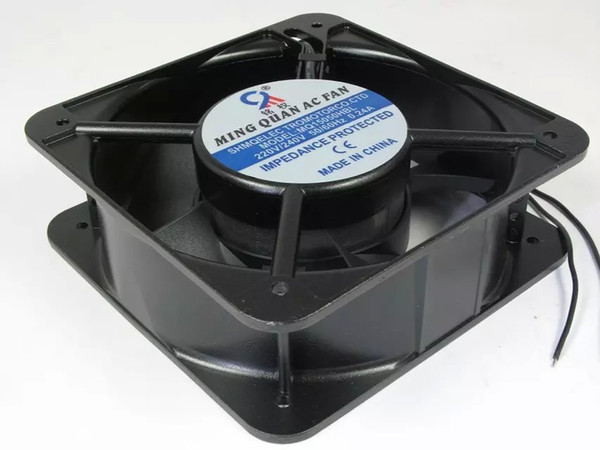 Free Shipping For MING QUAN MQ15050HBL AC 380V 0.12A 2-wire 150mm 150X150X50mm Server Square Cooling fan