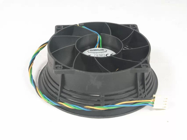 Free Shipping For EVERFLOW F129238SL DC 12V 0.50AMP 4-wire 4-pin connector 90mm 92x92x38mm Server Round fan