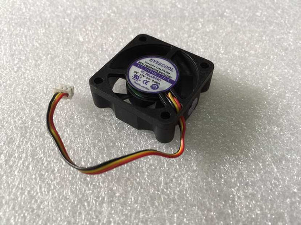EVERCOOL EC3010L12EA DC 12V 0.06A 3-wire 3-pin connector 40mm 30x30x10mm Server Square cooling fan