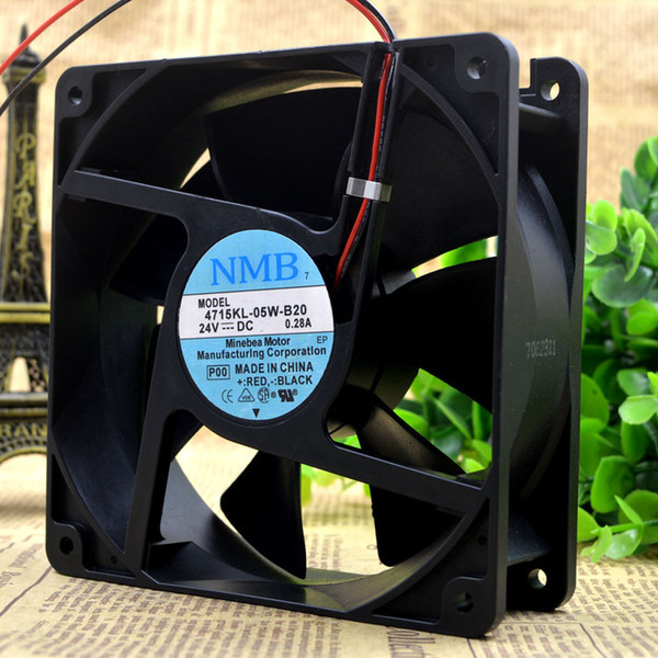 NMB 120*120*38MM4715 dc fan KL-05W-B20 24V 0.28A