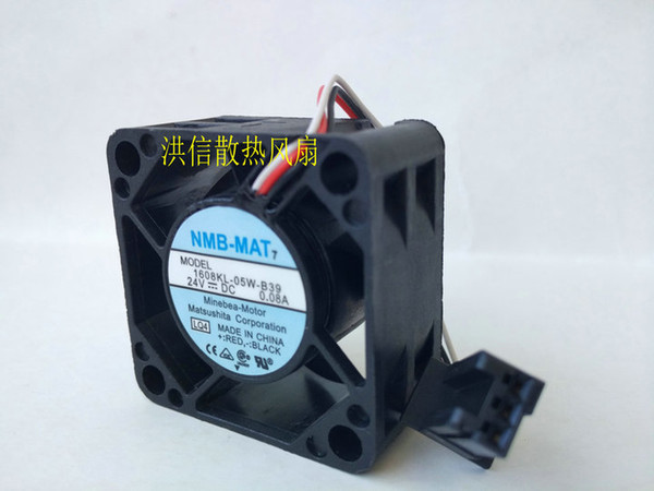 Original NMB 4020 1608KL-05W-B39 DC24V 0.08A Inverter Drive Cooling Fan