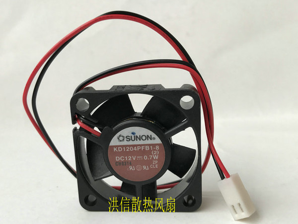 Original SUNON 4010 KD1204PFB1-8 DC12V 0.7W 4CM 40*10MM fan