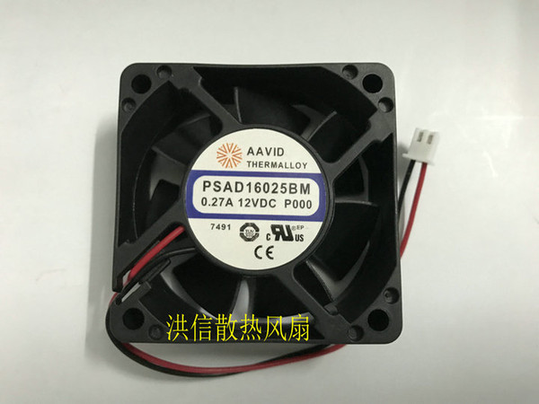 New AAVID THERMALLOY PSAD16025BM DC12V 0.27A S9 Inverter Fan S7