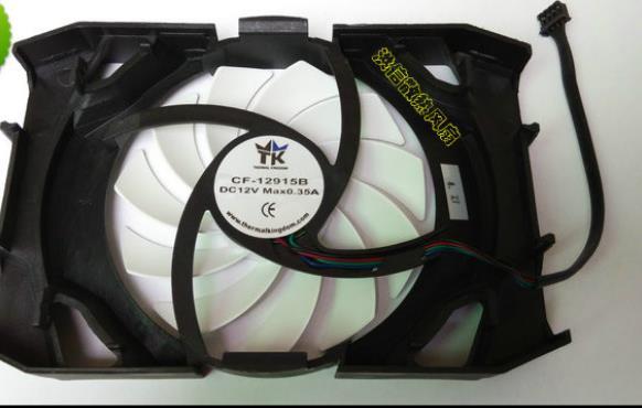 Yingzhong GTS450 Extreme Edition God of War Edition GTX550TI GTX650 GTS250 HD5770 graphics card fan