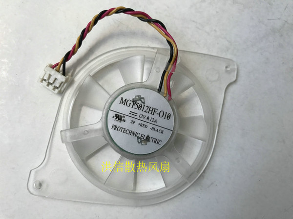 Original NV MGT5012HF-O10 graphics card fan hole distance 79mm DC12V 0.12A 3P plug