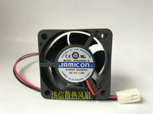 JAMICON KF0420S5H-R 5V 1.3W 4CM 4020 Switch Silent Fan 40*40*20MM