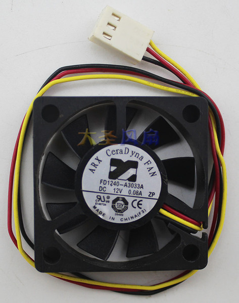 Original ARX FD1240-A3033A 12V 0.08A 4CM Silent Fan 40x40x10mm