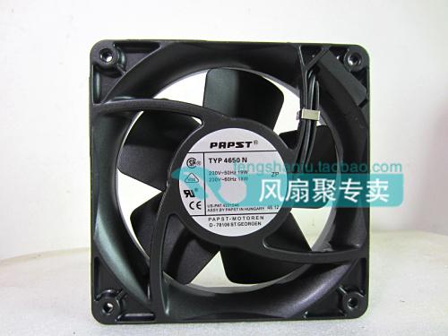 Original papst 12038 230V 19W 4656Z TYP 4650N high temperature resistant fan