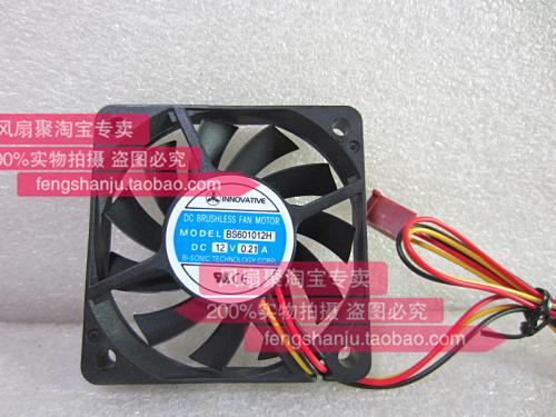 Brand new original Bi-Sonic BS601012H 12V 0.21A 6CM 6010 large air volume fan