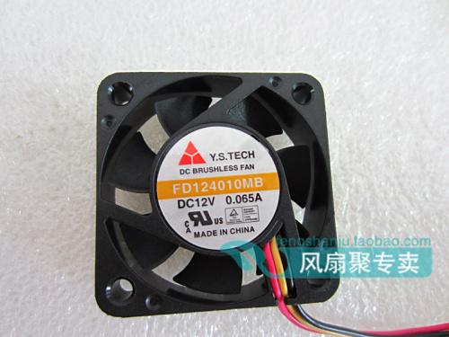 Original Y.S.TECH 4CM 4010 12v 0.065A FD124010MB Silent fan