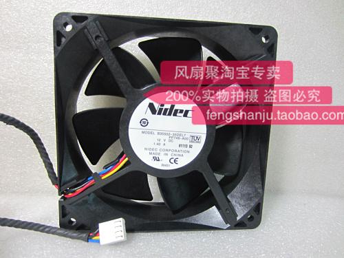 Original Nidec B35502-35DEL7 PP749-A00 12V1.40A 12038 cooling fan