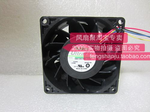 Original Nidec V80E12BS1NB5-07Z04 12V4.54A 8cm8038 supercharged fan