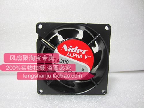 Original Nidec ALPHA V TA300 A30479-10 230V 8CM 8038 cabinet cooling fan