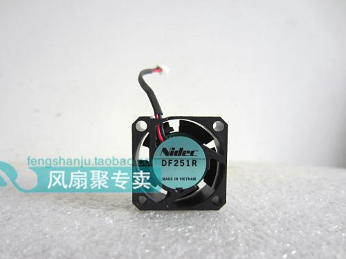 New Nidec 2.5cm2510 5V0.08A DF251R-05LC Silent Mini Cooling Fan