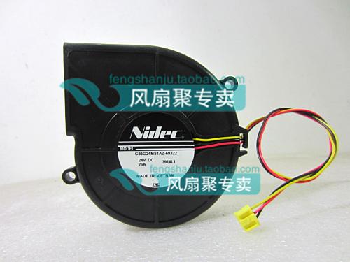 Original Nidec G85G24MS1AZ-69J22 8.5CM ultra-thin wind turbine blower 24V0.26A