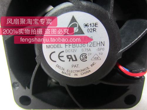 Original Delta FFB03612EHN 3.6cm 3628 12V 0.75A large air volume cooling fan